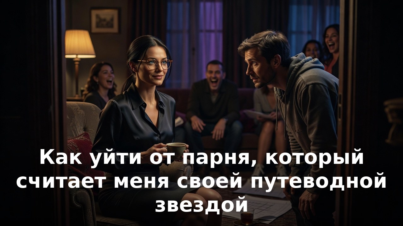 Как уйти от парня, который считает меня своей путеводной звездой