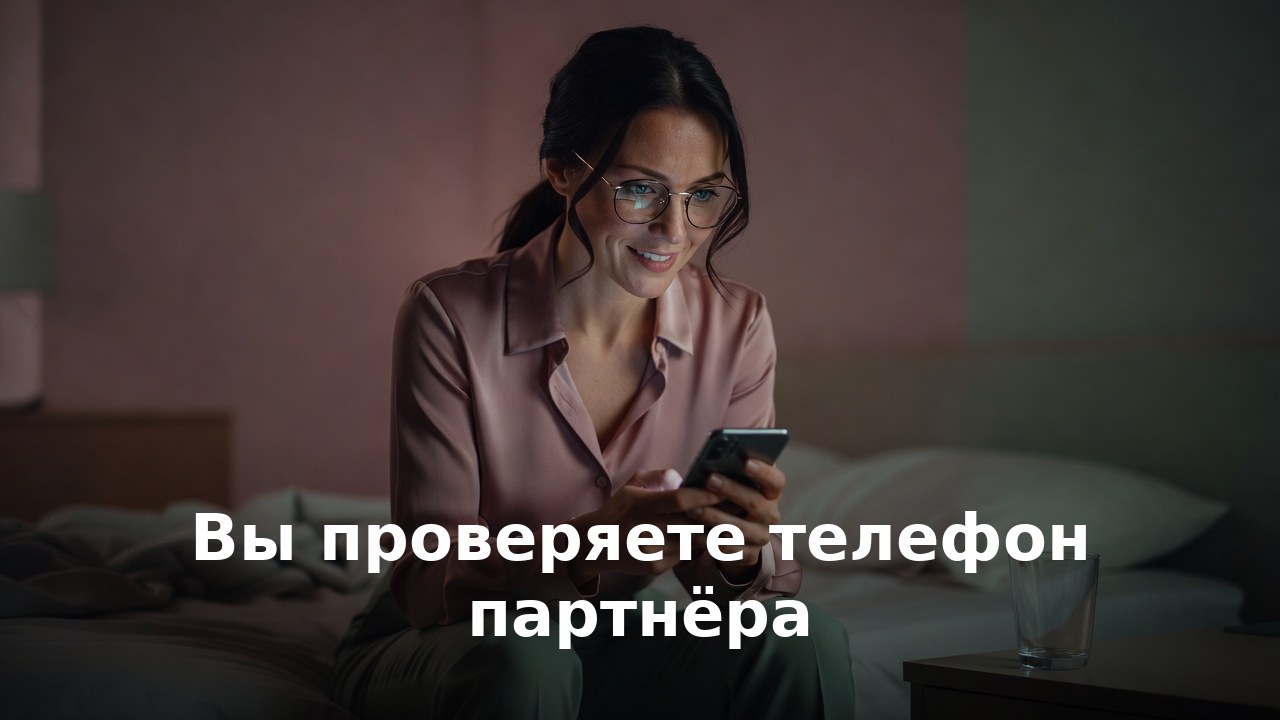 Вы проверяете телефон партнёра