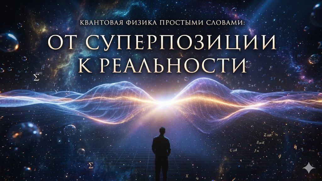Квантовая физика простыми словами: от суперпозиции к реальности
