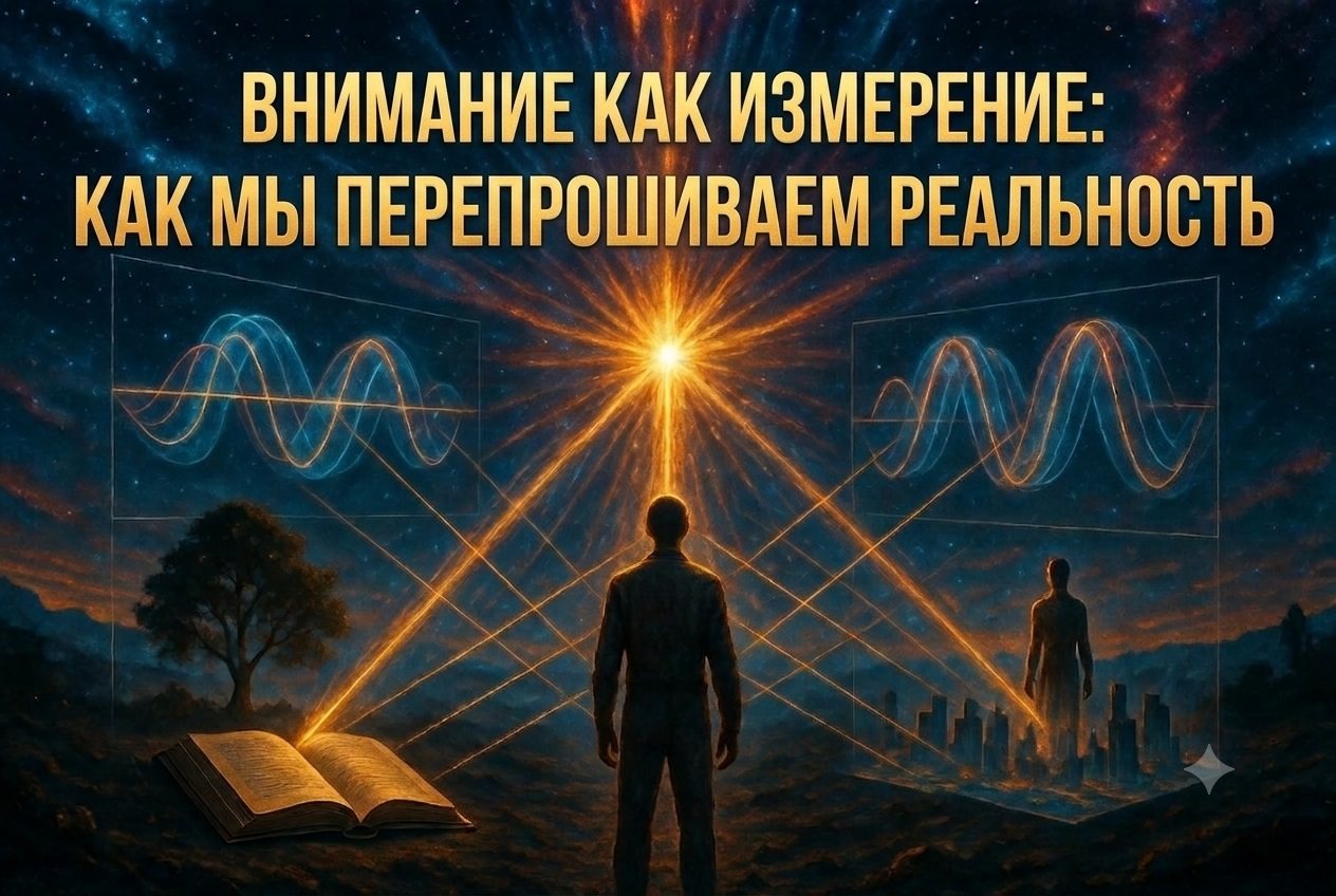 Внимание как измерение: как мы перепрошиваем реальность